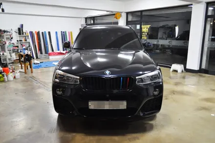 수원랩핑 bmw그릴만으로 분위기가 바뀌었어요 / 수원 영화동