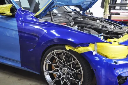 BMW M3 색상 변경 전체 랩핑 시공기 / 수원 영화동