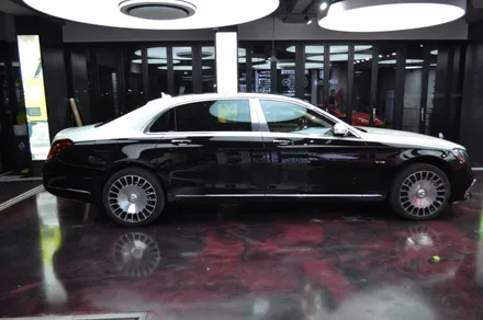 마이바흐 S650 랩핑 필름으로 투톤 적용 / 수원 영화동