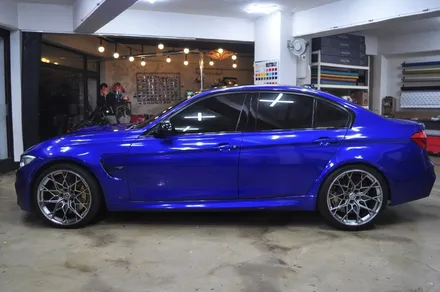 BMW M3 색상 변경 전체 랩핑 시공기 / 수원 영화동