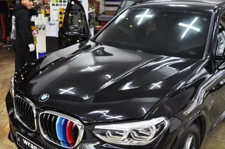 BMW X3 신차 출고 PPF 본넷 시공과 실내 랩핑을 했습니다. / 수원 영화동