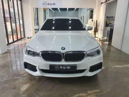 BMW 5시리즈 G30 전체랩핑 3M 미드나이트 블루 랩401 시공!!! / 용인시 처인구