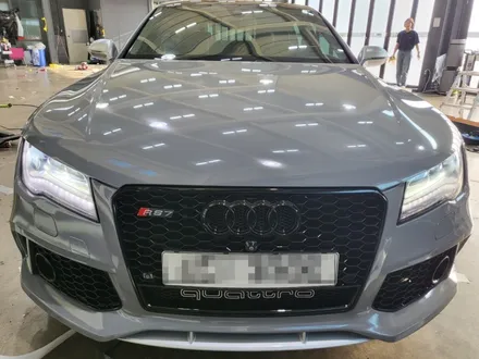 아우디 용인 랩핑 랩 401 A7 나르도그레이 락그레이 전체랩핑 시공!! / 용인, 광교, 성남
