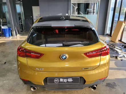 용인랩핑 랩401 BMW X2 포인트랩핑 카본랩핑 시공!! / 용인, 광교, 성남