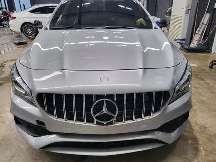 벤츠 CLA 3M 사틴 화이트 전체 랩핑 ! 용인랩핑ㅣ랩401 / 용인, 광교, 성남