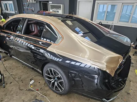 BMW 7시리즈 골드 투톤랩핑 듀오톤랩핑 !! 용인PPF 용인랩핑 랩401 / 용인시 처인구