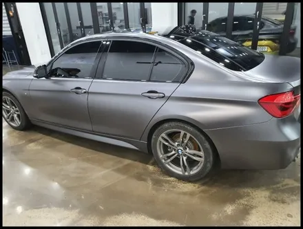 bmw 3시리즈 사틴 다크 그레이 전체 랩핑!! 수원 랩핑+광교 랩핑+동탄 랩핑+용인 랩핑+평택 랩핑+성남 랩핑+분당 랩핑 랩 401 / 용인시 처인구
