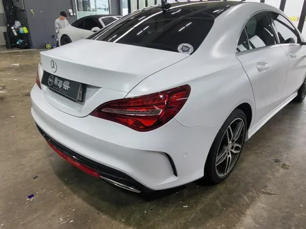 벤츠 CLA 3M 사틴 화이트 전체 랩핑 ! 용인랩핑ㅣ랩401 / 용인, 광교, 성남