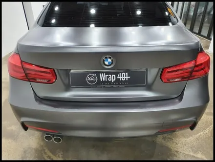 bmw 3시리즈 사틴 다크 그레이 전체 랩핑!! 수원 랩핑+광교 랩핑+동탄 랩핑+용인 랩핑+평택 랩핑+성남 랩핑+분당 랩핑 랩 401 / 용인시 처인구