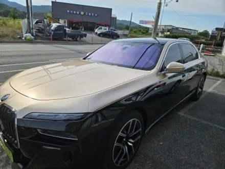 BMW 7시리즈 골드 투톤랩핑 듀오톤랩핑 !! 용인PPF 용인랩핑 랩401 / 용인시 처인구