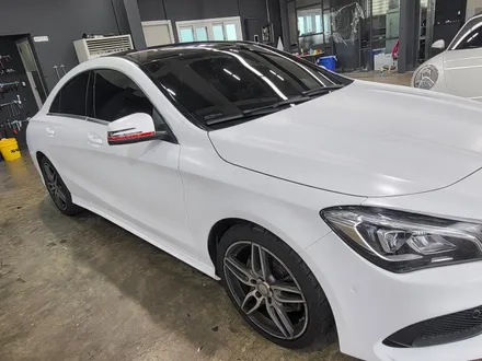 벤츠 CLA 3M 사틴 화이트 전체 랩핑 ! 용인랩핑ㅣ랩401 / 용인, 광교, 성남