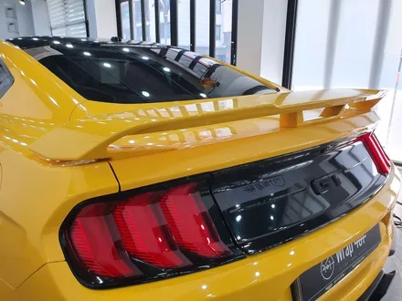 용인랩핑샵 랩401 머스탱 GT 3M 썬플라워 옐로우 전체랩핑 시공!! / 용인, 광교, 성남