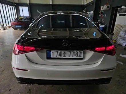 벤츠 S클래스 하이그로시 블랙 PPF 상단 투톤랩핑 시공! 마이바흐 감성을 완성하는 투톤 PPF 전문점 / 용인시 처인구