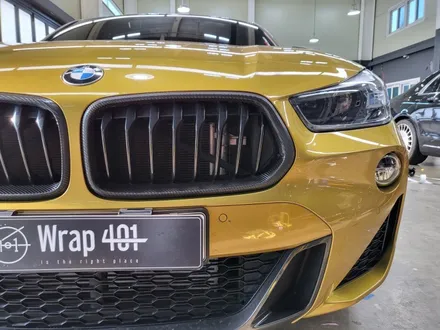 용인랩핑 랩401 BMW X2 포인트랩핑 카본랩핑 시공!! / 용인, 광교, 성남