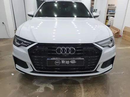 신형 아우디 A6 (C8) 크롬죽이기!! 그릴랩핑 !! 그릴블랙작업 범퍼 가니쉬 랩핑 수원랩핑 광교랩핑 랩401!! / 용인시 처인구