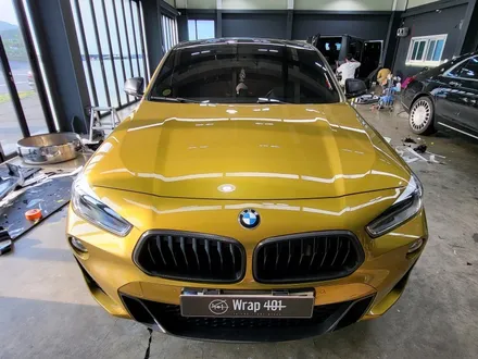 용인랩핑 랩401 BMW X2 포인트랩핑 카본랩핑 시공!! / 용인, 광교, 성남