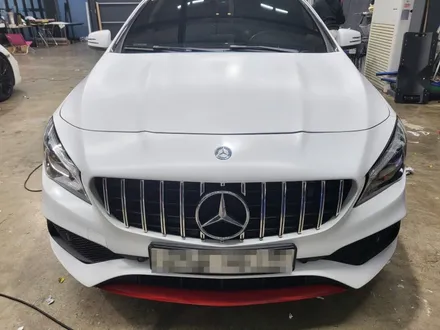 벤츠 CLA 3M 사틴 화이트 전체 랩핑 ! 용인랩핑ㅣ랩401 / 용인, 광교, 성남