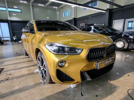 용인랩핑 랩401 BMW X2 포인트랩핑 카본랩핑 시공!! / 용인, 광교, 성남