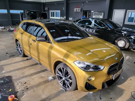 용인랩핑 랩401 BMW X2 포인트랩핑 카본랩핑 시공!! / 용인, 광교, 성남