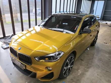 용인랩핑 랩401 BMW X2 포인트랩핑 카본랩핑 시공!! / 용인, 광교, 성남