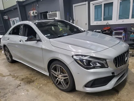 벤츠 CLA 3M 사틴 화이트 전체 랩핑 ! 용인랩핑ㅣ랩401 / 용인, 광교, 성남