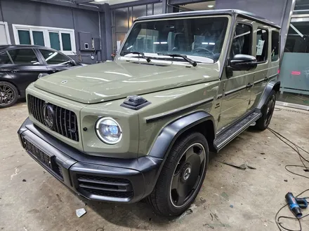 벤츠 G 바겐 G63AMG 전체랩핑 !! 이노즈택 카키 그린! 용인랩핑 동탄랩핑 동백랩핑 수원랩핑 / 용인, 광교, 성남