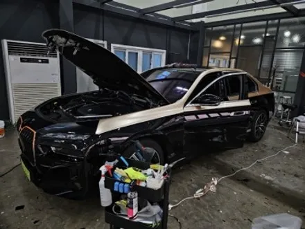 BMW 7시리즈 골드 투톤랩핑 듀오톤랩핑 !! 용인PPF 용인랩핑 랩401 / 용인시 처인구
