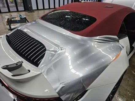 포르쉐 911 터보 S GT 실버 컬러 PPF 전체 시공!! 용인 컬러 PPF 랩 401!! / 용인시 처인구