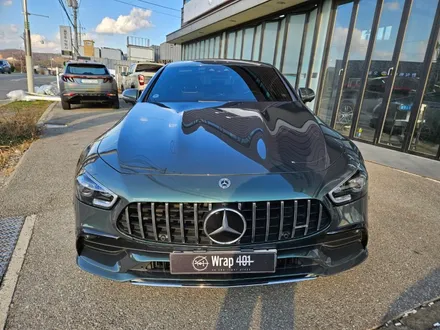 벤츠 AMG GT43 고광택 갓랜드그린 전체랩핑 !! / 용인, 광교, 성남