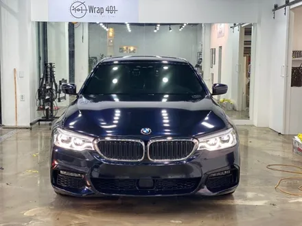 BMW 5시리즈 G30 전체랩핑 3M 미드나이트 블루 랩401 시공!!! / 용인시 처인구
