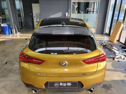 용인랩핑 랩401 BMW X2 포인트랩핑 카본랩핑 시공!! / 용인, 광교, 성남