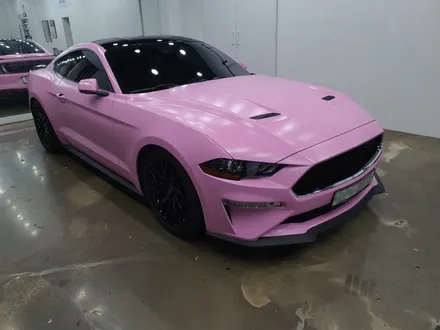 용인랩핑업체 머스탱 GT 에이버리 사틴 버블 껌 핑크 전체랩핑 시공!! 랩 401 / 용인, 광교, 성남