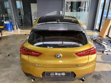 용인랩핑 랩401 BMW X2 포인트랩핑 카본랩핑 시공!! / 용인, 광교, 성남