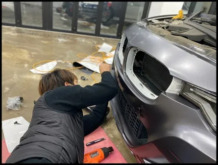 bmw 3시리즈 사틴 다크 그레이 전체 랩핑!! 수원 랩핑+광교 랩핑+동탄 랩핑+용인 랩핑+평택 랩핑+성남 랩핑+분당 랩핑 랩 401 / 용인시 처인구