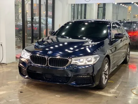 BMW 5시리즈 G30 전체랩핑 3M 미드나이트 블루 랩401 시공!!! / 용인시 처인구