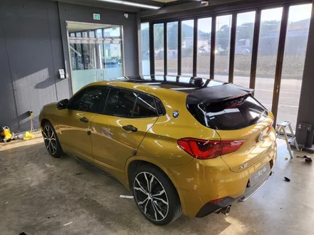 용인랩핑 랩401 BMW X2 포인트랩핑 카본랩핑 시공!! / 용인, 광교, 성남