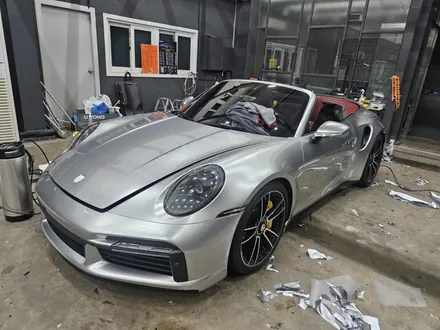 포르쉐 911 터보 S GT 실버 컬러 PPF 전체 시공!! 용인 컬러 PPF 랩 401!! / 용인시 처인구