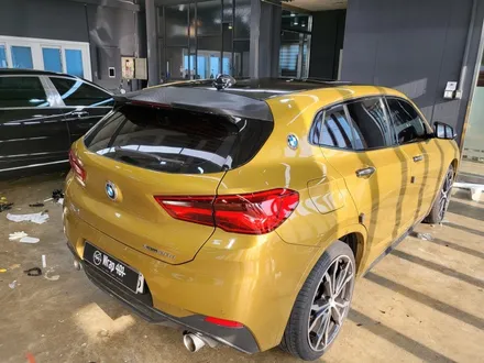 용인랩핑 랩401 BMW X2 포인트랩핑 카본랩핑 시공!! / 용인, 광교, 성남