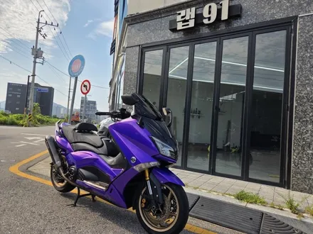 야마하 티맥스 브라바도 로얄티 퍼플 전체 랩핑 WRAP91 / 마산, 김해, 창원