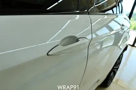 BMW X6 m50d 전체 랩핑 - 에이버리 사틴 다크 그레이, 경남 창원 자동차 래핑 전문 랩91 / 마산, 김해, 창원