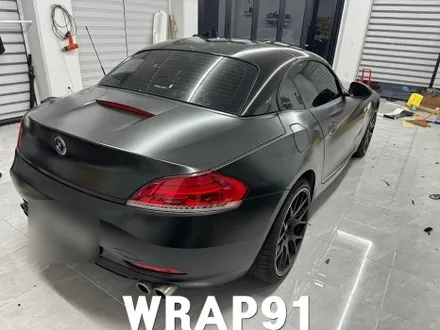 부산 김해 BMW Z4 전체 랩핑 제거 후 다시 래핑 / 마산, 김해, 창원