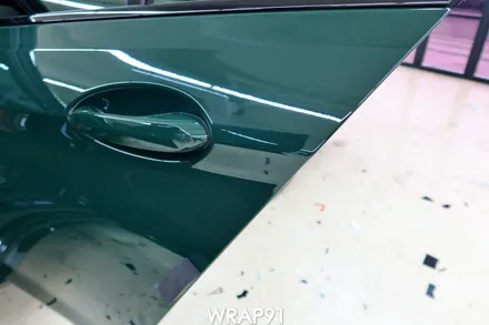 BMW M550i 3M 리얼카본 실내 사이드미러 부분 랩핑, 생활보호PPF, 경남 김해 자동차랩핑 전문 랩91 / 마산, 김해, 창원