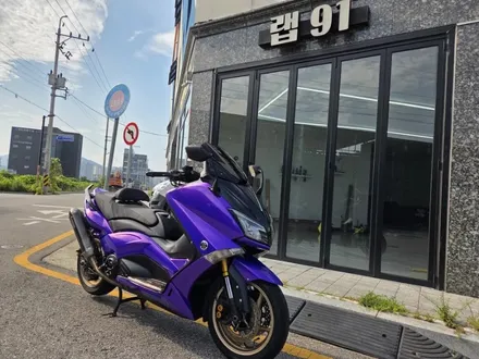 야마하 티맥스 브라바도 로얄티 퍼플 전체 랩핑 WRAP91 / 마산, 김해, 창원
