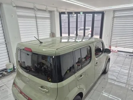 닛산 큐브 브라바도 카키 그린 전체 랩핑 WRAP91 / 마산, 김해, 창원