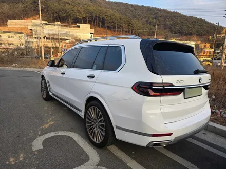부산랩핑 BMW X7 전체랩핑｜OBEL PIANO WHITE VERSION2 유광 화이트 시공 / 마산, 김해, 창원