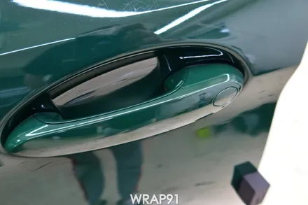 BMW M550i 3M 리얼카본 실내 사이드미러 부분 랩핑, 생활보호PPF, 경남 김해 자동차랩핑 전문 랩91 / 마산, 김해, 창원
