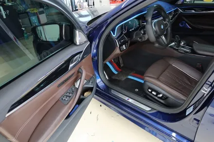 김해 bmw530i 실내 랩핑으로 더욱 세련되게! / 마산, 김해, 창원