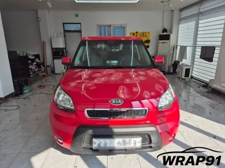 기아 소울 3M 2080 유광 미드나이트 블루 전체 랩핑 WRAP91 / 마산, 김해, 창원