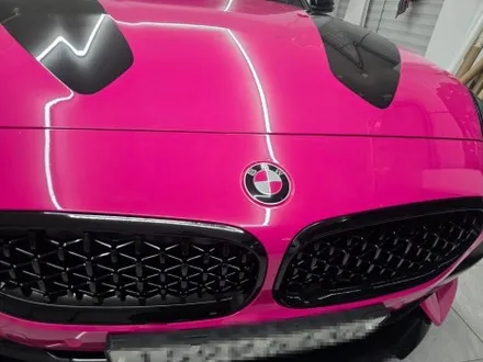 BMW Z4 브라바도 로즈 레드 전체 랩핑 WRAP91 / 마산, 김해, 창원
