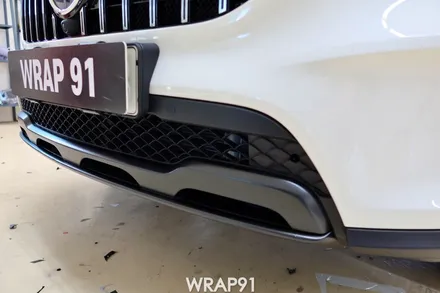 벤츠 GLB 200d 크롬죽이기 - 에이버리 사틴블랙 부분 랩핑 시공기, 경남 김해 자동차 래핑 전문점 랩91 / 마산, 김해, 창원